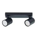 Snow 2 spot czarny b LP-731/2W BK Light Prestige