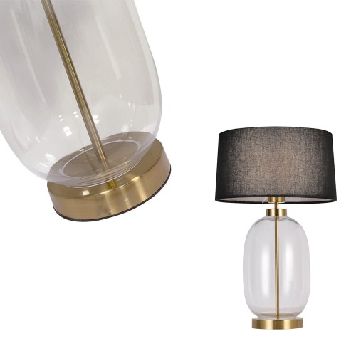 Lampa stołowa AMUR LP-919/1T transparent Light Prestige