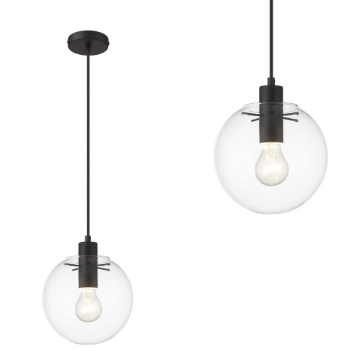 Puerto wisząca mała czarna b Light Prestige