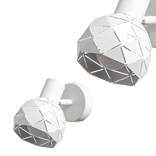 Reus 1 spot biały Light Prestige