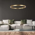 LAMPA WISZĄCA DUŻA ZŁOTA MIDWAY  LP-033/1P L GD LIGHT PRESTIGE