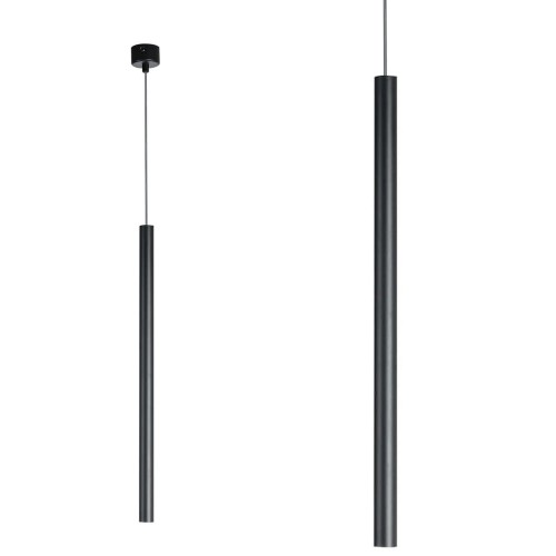 Lampa wisząca czarna LUNGO 1 LP-894/1P BK Light Prestige