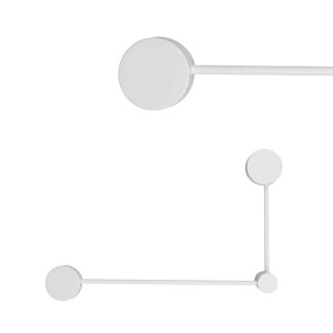 Kinkiet lampa ścienna ORBIT Biały 10637 Nowodvorski Lighting