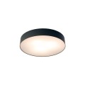 Plafon z czujnikiem ruchu IP20 ARENA BLACK okrągły czarny z białą przesłoną Nowodvorski Lighting