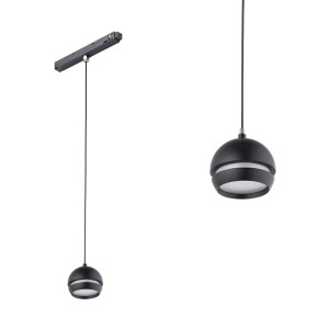 Lampa wisząca LVM SLOT LED 5W do systemu magnetik Czarny 10154 Nowodvorski Lighting