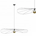 Lampa wisząca ESKOLA 110 czarna E27 1x60W IP20 TH.011CZ SOLLUX