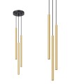 Lampa Wisząca PASTELO 3P złoty połysk G9 3x8W IP20 SL.1197 SOLLUX