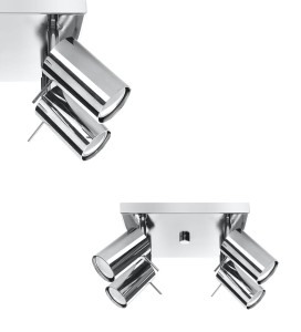 Plafon RING 4 chrom SL.0730 SOLLUX