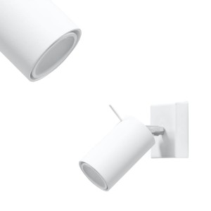 Kinkiet RING Biały SL.0087 SOLLUX