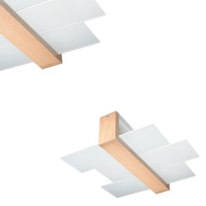 Plafon FENIKS 2 Naturalne Drewno SL.0076 SOLLUX