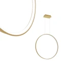 Lampa wisząca RIO 78 złota LED 4000K LED 1x50W IP20 TH.140 SOLLUX