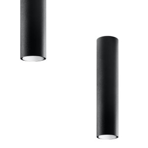 Spot LAGOS 40 czarny GU10 1x40W IP20 SL.1002 SOLLUX