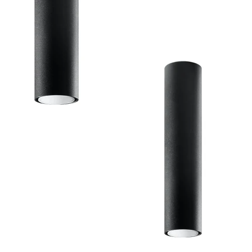 Spot LAGOS 40 czarny GU10 1x40W IP20 SL.1002 SOLLUX