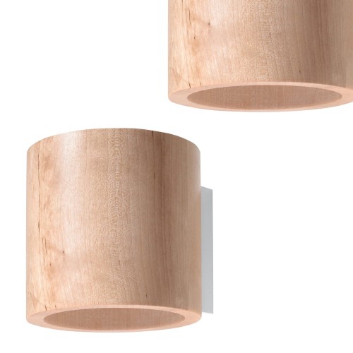 Kinkiet ORBIS Naturalne Drewno SL.0490 SOLLUX