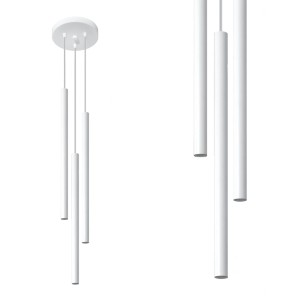 Lampa Wisząca PASTELO 3P Biała SL.0467 SOLLUX