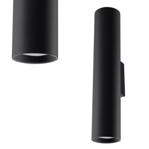 Kinkiet LAGOS 2 Czarny SL.0330 SOLLUX