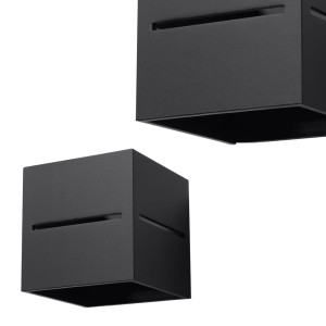 Kinkiet LOBO Czarny SL.0204 SOLLUX