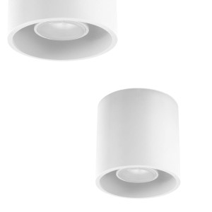 Plafon ORBIS 1 Biały SL.0021 SOLLUX