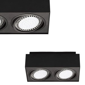 LAMPA SPOT ZUMA LINE BOXY CL 2 SPOT 20075-BK