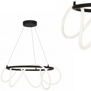 Lampa wisząca Balbo czarny 20006PL-BK Zuma Line