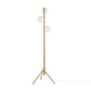 Lampa podłogowa ESTERA WOOD LAMPA PODŁOGOWA 3 – punktowa 5809 TK Lighting