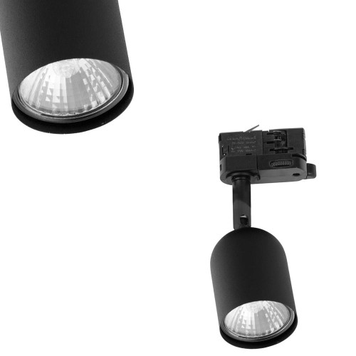 Reflektor do szyn 3-fazowych czarny 9060 Zuma Line