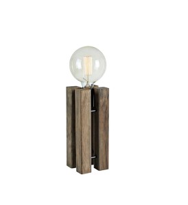 Lampa stołowa LODGE Table 1L 28cm Stained Brown 108757 Markslojd