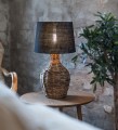Lampa stołowa PAGLIA Table 1L Black/Natural 108770 Markslojd