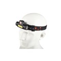 Latarka LED czołowa 1W COB + 1W LED aku XD-HH130 XUDO
