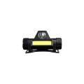 Latarka LED czołowa 1W COB + 1W LED aku XD-HH130 XUDO