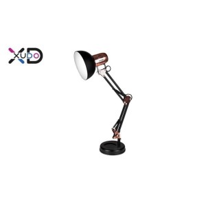 Lampa biurkowa kreślarska E27 czarn+złoto XD-HX110 XUDO