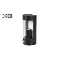Kinkiet E27 LED IP44 PC czarny PIR XD-QA101B XUDO