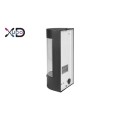 Kinkiet E27 LED IP44 PC czarny PIR XD-QA101B XUDO