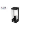 Kinkiet E27 LED IP44 PC PIR czarny XD-QA101S XUDO