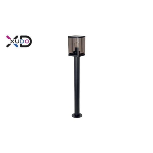 Lampa ogrodowa E27 LED IP44 Smoke czarna XD-QA130B XUDO