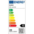 Lampa podłogowa LED 4000K 20W 90cm czarn XD-LA132 XUDO