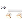 Kinkiet GX53 LED x2 biały+złoty XD-IK282W XUDO