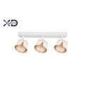 Kinkiet GX53 LED x3 biały+złoty XD-IK283W XUDO