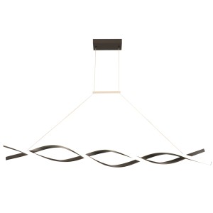 Żyrandol LED 37W 120cm 4000K czarny XD-LA127B XUDO