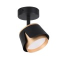 Kinkiet GX53 LED x1 czarny+złoty XD-IK281B XUDO