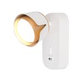 Kinkiet do czytania GX53 biały+złoty USB XD-IK271W XUDO