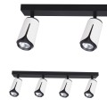 Kinkiet GU10 LED x4 biały+czarny XD-IK264W XUDO