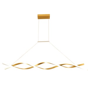 Żyrandol LED 37W 120cm 4000K złoty XD-LA127G XUDO