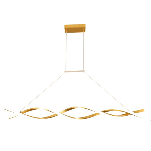 Żyrandol LED 37W 120cm 4000K złoty XD-LA127G XUDO