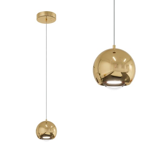 Lampa Wisząca Aurenia 1xLED złota PL0122-GD Yaskr