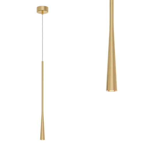 Lampa Wisząca Elysia 1xLED złota PL0121-GD Yaskr