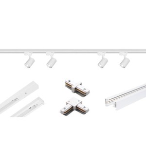 Tracklight 1-faza GU10 biały x4 2m XD-IT202W XUDO