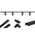 Tracklight 1-faza GU10 czarny x4 1,5m XD-IT201B XUDO