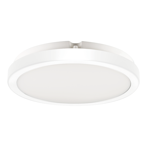 Plafon LED 12W okrągły biały średnica 18cm do łazienki kotłowni IP65