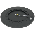 Plafon LED SLIM lampa sufitowa 24W czarny średnica 30cm zmiana barwy światła 